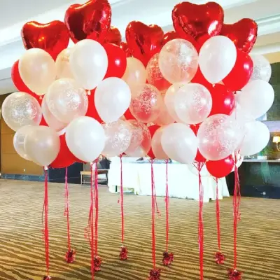 Wedding balloon decoration gallery photo 3