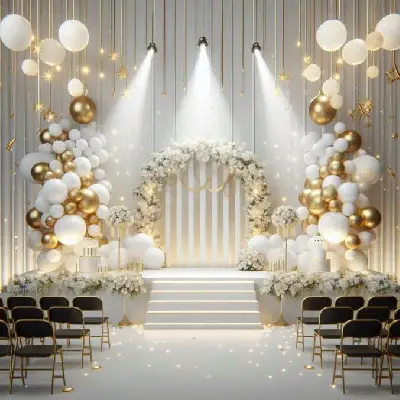 Wedding balloon decoration
