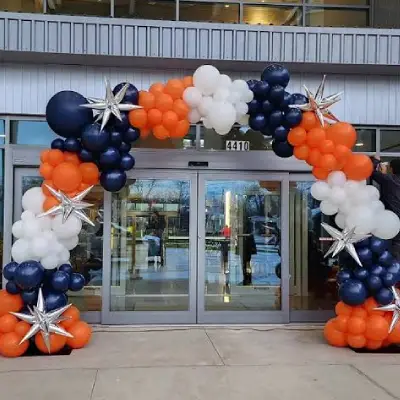 Company event balloon decoration