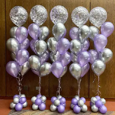 Helium balloon decoration bouquet